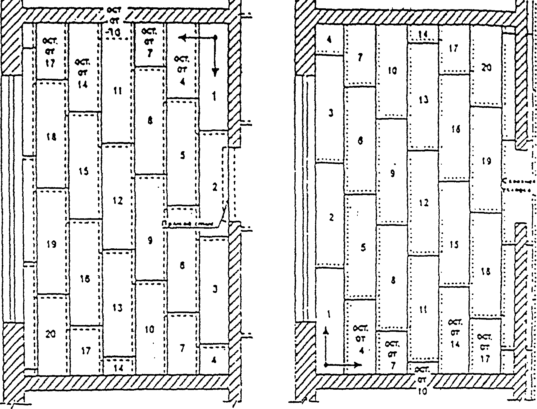 Выкладка ламината 1 3 схема